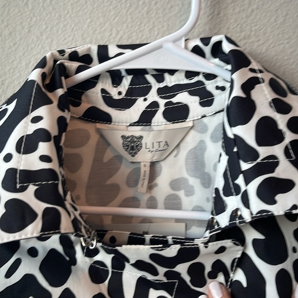 NWT LITA TRENCH COAT KING CHEETAH - Picture 3 of 11